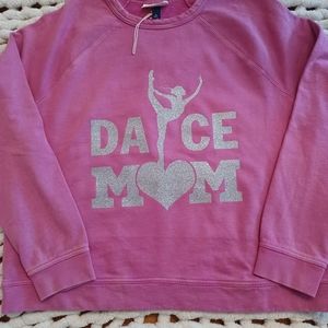 Universal Threads "Dance Mom" Pink XL Sweater